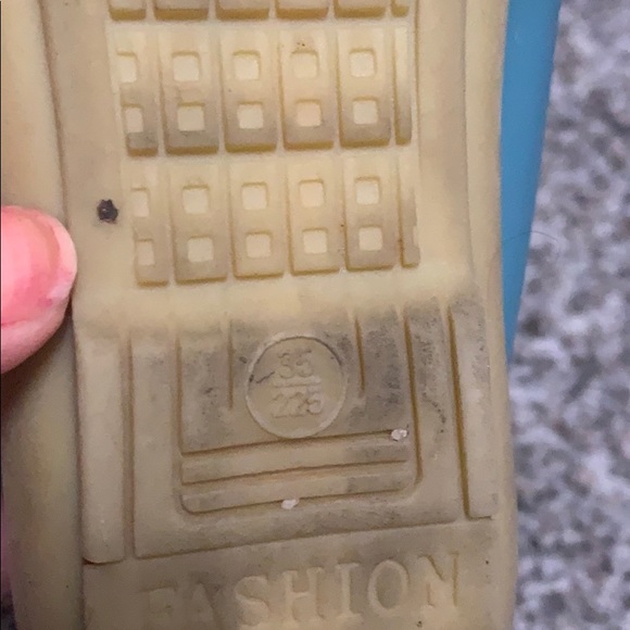 Blue flats with rubber sole Size 35 - Picture 4 of 4